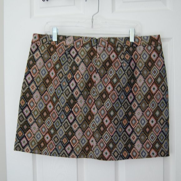 Simply Noelle Tapestry Like A Line Skirt Size L-XL - Picture 4 of 10